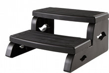 Lade das Bild in den Galerie-Viewer, 2 Stufige Spa Treppe mit Antirutsch Profil ( Whirlpool Treppe mit 2 Stufen)