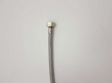 Lade das Bild in den Galerie-Viewer, Panzerschlauch in 1/2 zoll mit Überwurfmutter Innen Ø 8,5 mm