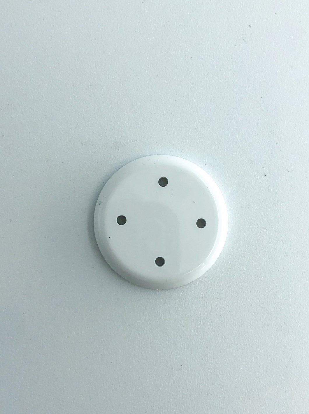 Luftdüsenkappe 4 Loch in Weiß, Airjet Cover with 4 holes Color White