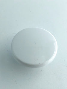 Luftdüsenkappe 0 Loch in Weiß, Airjet Cover with 0 holes Color White