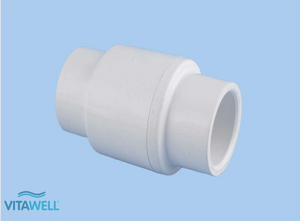 Rückschlagventil für 32 mm Wasserleitungen.