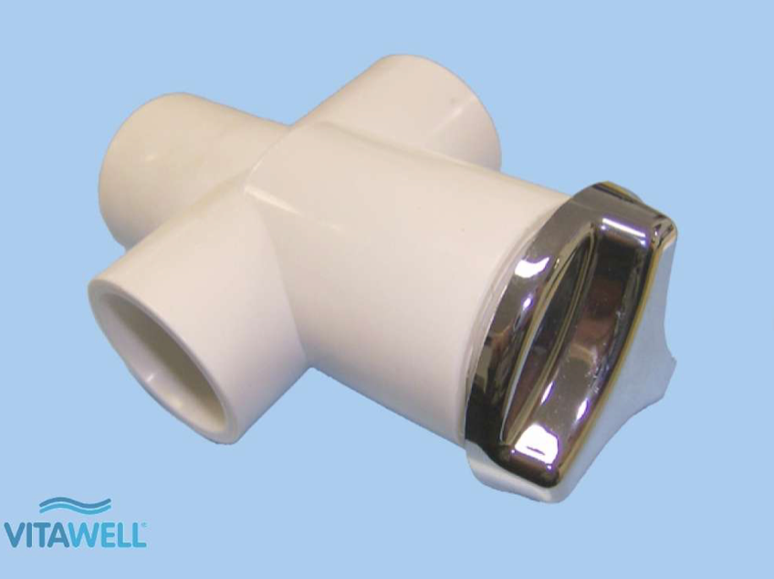 Umsteller für Wassersystem mit 32mm Wasserleitung